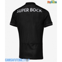 Camisa de time de futebol Sporting CP Replicas 2º Equipamento 2025-26 Manga Curta